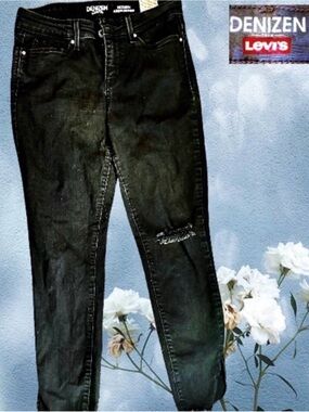 Dénizen by Levi's Black Modern Ankle Skinny Jeans